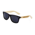 Retro Bamboo Arms Sunglasses